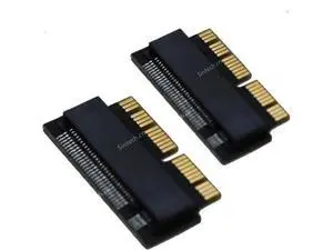 2Pc/Pack NGFF M.2 nVME SSD Adapter Card for Upgrade MacBook Air(2013-2016 Year) and MacBook PRO(Late 2013-2015 Year) 2Pc/Pack NGFF M.2 nVME SSD Adapter Card for Upgrade MacBook Air(2013-2016 Year) and MacBook PRO(Late 2013-2015 Year)