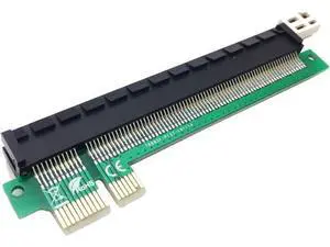 PCI-E PCIe Express 1X to 16X Riser Extension Card Upward PCI-E PCIe Express 1X to 16X Riser Extension Card Upward