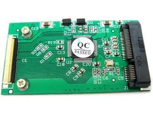 mSATA SSD to 40-Pin ZIF Adapter Card mSATA SSD to 40-Pin ZIF Adapter Card