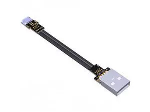 USB 2.0 Type-A Male to Micro-B Female Flat Cable (50cm, S1C-W4) USB 2.0 Type-A Male to Micro-B Female Flat Cable (50cm, S1C-W4)