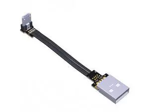 USB 2.0 Type-A Male to Micro-B Male Flat Cable (5cm, S1C-W3R) USB 2.0 Type-A Male to Micro-B Male Flat Cable (5cm, S1C-W3R)