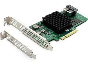 12G Internal PCI-E SAS/SATA HBA Controller Card, Broadcom's SAS 3008, Compatible for 9300-8I 12G Internal PCI-E SAS/SATA HBA Controller Card, Broadcom's SAS 3008, Compatible for 9300-8I