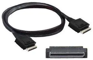 SFF-8611 to SFF-8611 Cable,OCuLink PCIe PCI-Express SFF-8611 8X 8-Lane Male to Male SSD Data Active Cable 50cm SFF-8611 to SFF-8611 Cable,OCuLink PCIe PCI-Express SFF-8611 8X 8-Lane Male to Male SSD Data Active Cable 50cm