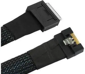 Oculink PCIe PCI-Express Data Active Cable SFF-8611 8i to SFF-8654 8i 8X Slimline SSD 50cm Oculink PCIe PCI-Express Data Active Cable SFF-8611 8i to SFF-8654 8i 8X Slimline SSD 50cm
