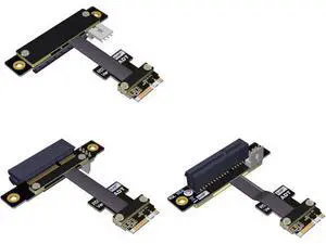 ADT-Link M.2 Key A.E. to PCIe x4 Extension Cable for PCIe x4 RAID Card, NVMe SSD, LAN Card Capture Card to M.2 A.E Extender (50cm, R52SL) ADT-Link M.2 Key A.E. to PCIe x4 Extension Cable for PCIe x4 RAID Card, NVMe SSD, LAN Card Capture Card to M.2 A.E Extender (50cm, R52SL)