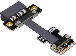 M.2 Key A.E. to PCIe x1 Extension Cable for PCIe x1 Audio Card, Wireless LAN Card to M.2 A.E Extender (30cm, R51SF) M.2 Key A.E. to PCIe x1 Extension Cable for PCIe x1 Audio Card, Wireless LAN Card to M.2 A.E Extender (30cm, R51SF)
