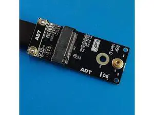 ADT-Link PCI-E x8 Edge to M.2 Key A.E. WiFi Connector Extension Cable M.2 WiFi Card to PCIe x8 Slot Extension Cable (50cm, R85SF) ADT-Link PCI-E x8 Edge to M.2 Key A.E. WiFi Connector Extension Cable M.2 WiFi Card to PCIe x8 Slot Extension Cable (50cm, R85SF)
