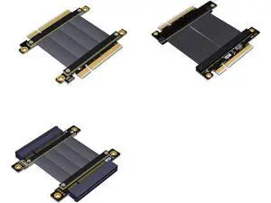 PCI-Express 4.0/3.0 8X to pcie x8 Jumpers Riser Extension Cable Graphics Cards Male-Male Female-Female pcie Riser Cable (30cm, R88NS(3.0 Tx to Rx)) PCI-Express 4.0/3.0 8X to pcie x8 Jumpers Riser Extension Cable Graphics Cards Male-Male Female-Female pcie Riser Cable (30cm, R88NS(3.0 Tx to Rx))