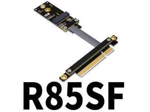PCIe x8 Edge to M.2 WiFi Slot Adapter Cable for M.2 WiFi Key A.E. Extension (60cm, R85SF) PCIe x8 Edge to M.2 WiFi Slot Adapter Cable for M.2 WiFi Key A.E. Extension (60cm, R85SF)