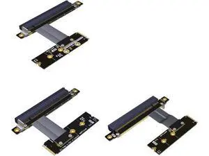 ADT-Link M.2 NVMe to PCI-Express x16 Cable M2 NGFF NVMe Converter to PCIE X16 Graphics Card Built-in Adapter M.2 Mkey Extension Card Pci-e 16x Flexible Flat Cable (50cm, R43NL) ADT-Link M.2 NVMe to PCI-Express x16 Cable M2 NGFF NVMe Converter to PCIE X16 Graphics Card Built-in Adapter M.2 Mkey Extension Card Pci-e 16x Flexible Flat Cable (50cm, R43NL)