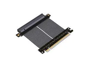 PCIe 4.0 x16 Flexible High Speed Riser Cable Compatible with 4090 4080 4070 3090 and Pcie 3.0 System EMI Shielded (M33JK-SF(Straight), 30cm) PCIe 4.0 x16 Flexible High Speed Riser Cable Compatible with 4090 4080 4070 3090 and Pcie 3.0 System EMI Shielded (M33JK-SF(Straight), 30cm)