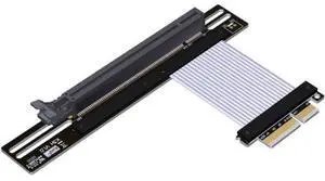 ADT-Link PCIe 4.0/3.0 x4 to PCIE x16 Graphics Card Riser Adapter 16x PCI-e PCI-Express Cable 90 180 Degree (5cm, K23SH(gen 4)) ADT-Link PCIe 4.0/3.0 x4 to PCIE x16 Graphics Card Riser Adapter 16x PCI-e PCI-Express Cable 90 180 Degree (5cm, K23SH(gen 4))