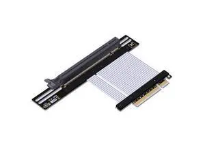 PCIe 4.0/3.0 x8 to PCIE x16 Graphics Card Riser Adapter 16x PCI-e PCI-Express 90 180 Degree (10cm, K83SH-SI 4.0) PCIe 4.0/3.0 x8 to PCIE x16 Graphics Card Riser Adapter 16x PCI-e PCI-Express 90 180 Degree (10cm, K83SH-SI 4.0)