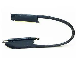 50cm U-Shape PCI-e 4.0 X16 Riser Cable for PCIe GeForce RTX30/40 GPU Card 50cm U-Shape PCI-e 4.0 X16 Riser Cable for PCIe GeForce RTX30/40 GPU Card