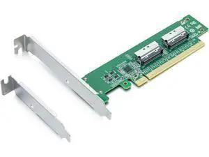 2xMCIO(74pin) 8i to PCIe X16 Adapter, Gen5 PCIe5.0 2xMCIO(74pin) 8i to PCIe X16 Adapter, Gen5 PCIe5.0