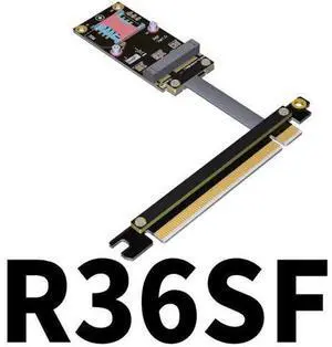 PCIe x16 to Mini-PCIe Extension Cable (40cm, R36SF) PCIe x16 to Mini-PCIe Extension Cable (40cm, R36SF)