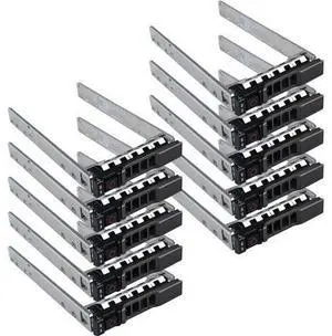 Hard Drive Tray Caddy 2.5 SSD Caddy G176J 0G176J Hard Drive Bracket Compatible with D-ELL PowerEdge 14/13/12th Generation T440 T640 R730 R730XD R630 T630 T430 R830 R930 R720 R820 R920, 10 Pack Hard Drive Tray Caddy 2.5 SSD Caddy G176J 0G176J Hard Drive Bracket Compatible with D-ELL PowerEdge 14/13/12th Generation T440 T640 R730 R730XD R630 T630 T430 R830 R930 R720 R820 R920, 10 Pack