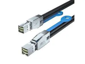 12G Mini SAS HD SFF-8644 to SFF-8644 Cable for NVMe Enclosure/Storage Array, SAN & JBOD Compatibility, 100-Ohm, 5-m(16.5ft) 12G Mini SAS HD SFF-8644 to SFF-8644 Cable for NVMe Enclosure/Storage Array, SAN & JBOD Compatibility, 100-Ohm, 5-m(16.5ft)