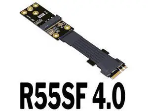 M.2 Key A.E. 4.0 Extension Cable for M.2 WiFi Card GPU Extension Cable (50cm, R55SL 4.0) M.2 Key A.E. 4.0 Extension Cable for M.2 WiFi Card GPU Extension Cable (50cm, R55SL 4.0)