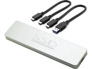 USB 3.2 External Case,USB Type C Enclosure,Compatible with 28Pin MacBook Air(Mid 2013-2016) and PRO(Late 2013 - Mid 2015) SSD,Support nVME with ST-NGFF2013 (Silver) USB 3.2 External Case,USB Type C Enclosure,Compatible with 28Pin MacBook Air(Mid 2013-2016) and PRO(Late 2013 - Mid 2015) SSD,Support nVME with ST-NGFF2013 (Silver)