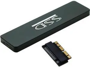 USB 3.2 External Case,USB Type C Enclosure with nVME Upgrade Card ST-NGFF2013,Compatible with 28Pin MacBook Air(Mid 2013-2016) and PRO(Late 2013 - Mid 2015) SSD USB 3.2 External Case,USB Type C Enclosure with nVME Upgrade Card ST-NGFF2013,Compatible with 28Pin MacBook Air(Mid 2013-2016) and PRO(Late 2013 - Mid 2015) SSD