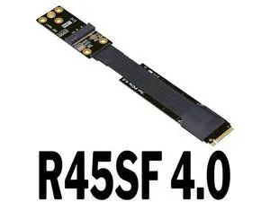 M.2 NVME Key M to M.2 WiFi Key A.E Extension Cable 4.0 (50cm, R45SL 4.0) M.2 NVME Key M to M.2 WiFi Key A.E Extension Cable 4.0 (50cm, R45SL 4.0)