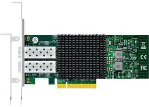 GLOTRENDS ST7286 Dual Port 10GbE SFP+ PCIe 3.0 x8 Network Adapter Card, Mellanox ConnectX-3, RDMA (RoCE), for Server & Storage GLOTRENDS ST7286 Dual Port 10GbE SFP+ PCIe 3.0 x8 Network Adapter Card, Mellanox ConnectX-3, RDMA (RoCE), for Server & Storage