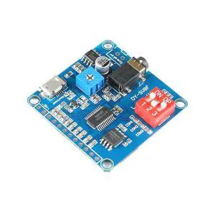 DY-SV8F Voice Playback Module MP3 Player Music Board One on One Trigger Serial Adapter Control Playback Module Micro USB UART I/O Voice Broadcast Function Amplifier Board DY-SV8F Voice Playback Module MP3 Player Music Board One on One Trigger Serial Adapter Control Playback Module Micro USB UART I/O Voice Broadcast Function Amplifier Board