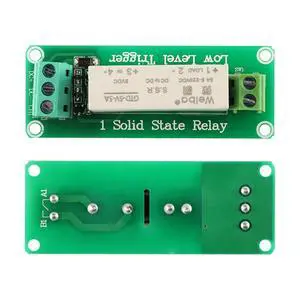 5V 1 Channel Solid State Relay Module, Low Level Trigger, 5A DC Control for Raspberry Pi 5V 1 Channel Solid State Relay Module, Low Level Trigger, 5A DC Control for Raspberry Pi