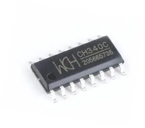 5Pcs CH340C SOP-16 USB to Serial Adapter Chip SMD CH340 SMD Serial Chip Built-in Crystal Oscillator 5Pcs CH340C SOP-16 USB to Serial Adapter Chip SMD CH340 SMD Serial Chip Built-in Crystal Oscillator