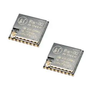 2Pcs SX1278 LoRa Ra-02 Wireless Module 433MHz Ra-02 Spread Spectrum Wireless Module Serial Port Adapter 3.3V UART Interface with Connector 2Pcs SX1278 LoRa Ra-02 Wireless Module 433MHz Ra-02 Spread Spectrum Wireless Module Serial Port Adapter 3.3V UART Interface with Connector