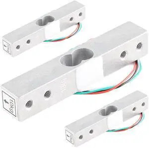 3pcs Electronic Scale Aluminum Alloy Weighing Sensor Load Cell Electronic 10kg HX711 AD Module CZL-611RD 3pcs Electronic Scale Aluminum Alloy Weighing Sensor Load Cell Electronic 10kg HX711 AD Module CZL-611RD
