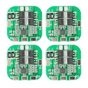 4Pcs 4S 10A Battery Protection Board 14.8V 16.8V 20A Lithium Battery Protection Board BMS PCM Protection PCB Board Overcharge Overdischarge Overcurrent Short Circuit Protection 4Pcs 4S 10A Battery Protection Board 14.8V 16.8V 20A Lithium Battery Protection Board BMS PCM Protection PCB Board Overcharge Overdischarge Overcurrent Short Circuit Protection