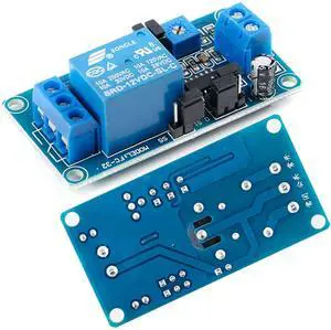 12V Power On Time Delay Relay Module, Adjustable Delay Timer Circuit Board, for Automation Projects 12V Power On Time Delay Relay Module, Adjustable Delay Timer Circuit Board, for Automation Projects