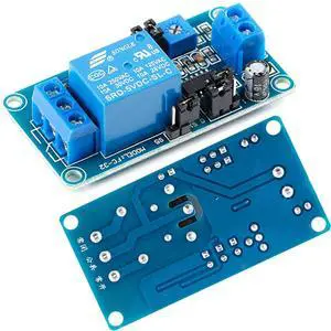 5V Power On Time Delay Relay Module, Adjustable Delay Timer Circuit Board, for Automation Projects 5V Power On Time Delay Relay Module, Adjustable Delay Timer Circuit Board, for Automation Projects