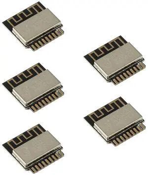 5Pcs ESP-01M Wireless Module ESP8285 Serial Port to WiFi Module IOT ESP-01M WiFi Module Double-Sided in-line 5Pcs ESP-01M Wireless Module ESP8285 Serial Port to WiFi Module IOT ESP-01M WiFi Module Double-Sided in-line