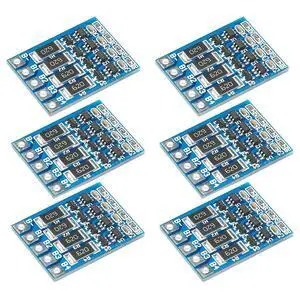 6Pcs 4S Li-ion Balancer Board 4.2V 66mA Lithium Battery Balance Board 14.8V 16.8V Polymer Lithium Battery Balance Board Discharge Shunt Equalization 6Pcs 4S Li-ion Balancer Board 4.2V 66mA Lithium Battery Balance Board 14.8V 16.8V Polymer Lithium Battery Balance Board Discharge Shunt Equalization