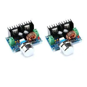 2pcs XH-M401 DC-DC 4-40V to 1.25-36V Step Down Buck Converter Power Supply Module XL4016E1 PWM Adjustable Step Down Board 8A 200W 2pcs XH-M401 DC-DC 4-40V to 1.25-36V Step Down Buck Converter Power Supply Module XL4016E1 PWM Adjustable Step Down Board 8A 200W
