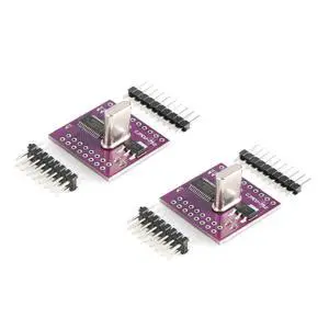 2Pcs SC16IS752 I2C SPI to UART Serial Adapter Module, Dual Channel UART Conversion with Pins 2Pcs SC16IS752 I2C SPI to UART Serial Adapter Module, Dual Channel UART Conversion with Pins