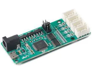 FT4232-4TTL USB to 4-Way TTL Module UART Serial Port Module LED Indicator Micro USB COM Interface 12Mbps FT4232HL 5V 3.3V 2.5V 1.8V FT4232-4TTL USB to 4-Way TTL Module UART Serial Port Module LED Indicator Micro USB COM Interface 12Mbps FT4232HL 5V 3.3V 2.5V 1.8V