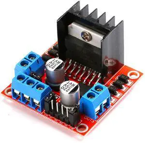 4 Pack L298N Motor Driver Module, Dual Bridge DC Stepper Motor Controller, 2A Current 5V-35V Voltage 78M05 Regulator 4 Pack L298N Motor Driver Module, Dual Bridge DC Stepper Motor Controller, 2A Current 5V-35V Voltage 78M05 Regulator