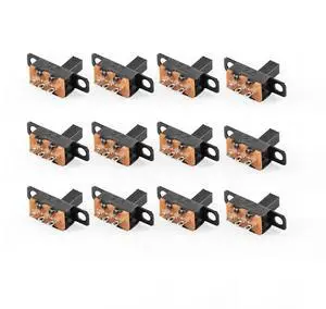 200PCS 6MM Micro Miniature Slide Switch 50V 0.5A DC G6 1P2T SPDT ON/Off Latching Toggle Switch SS12F15 for DIY Power Electronic Projects 200PCS 6MM Micro Miniature Slide Switch 50V 0.5A DC G6 1P2T SPDT ON/Off Latching Toggle Switch SS12F15 for DIY Power Electronic Projects