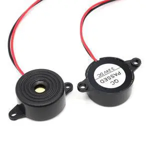 10pcs SFM-20B Active Piezoelectric Buzzer with Wire, High Decibel Alarm Siren, DC3-24V Continuous Sound 10pcs SFM-20B Active Piezoelectric Buzzer with Wire, High Decibel Alarm Siren, DC3-24V Continuous Sound
