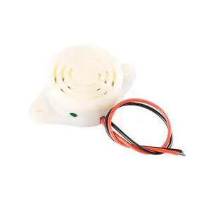 10pcs 3015 with Wire Active Piezoelectric Buzzer DC3-24V White High Decibel Alarm Buzzer SFM-27 10pcs 3015 with Wire Active Piezoelectric Buzzer DC3-24V White High Decibel Alarm Buzzer SFM-27