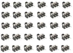 50PCS SS12D10 High Knob Vertical Slide Toggle Switch Micro Mini 3 Pin 2 Position 1P2T SPDT Pitch 4.7MM Handle High 5mm Slide Switch 50PCS SS12D10 High Knob Vertical Slide Toggle Switch Micro Mini 3 Pin 2 Position 1P2T SPDT Pitch 4.7MM Handle High 5mm Slide Switch