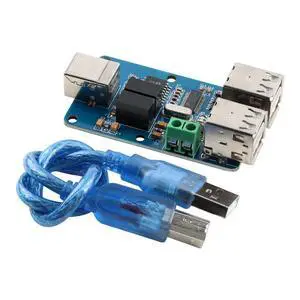 ADUM3160 4Port USB Isolator Hub Module, USB 2.0 FullSpeed, 1500 V Power Isolation ADUM3160 4Port USB Isolator Hub Module, USB 2.0 FullSpeed, 1500 V Power Isolation