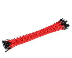 30Pcs 1P Female to Female Dupont Cable Black Double End 24AWG 25CM Rubber Case 2.54MM 30Pcs 1P Female to Female Dupont Cable Black Double End 24AWG 25CM Rubber Case 2.54MM
