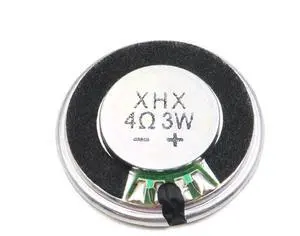 6pcs 28mm Iron Shell Inner Magnetic Mylar Speaker 4 Ohm 3W Round Toy Audio Driver 6pcs 28mm Iron Shell Inner Magnetic Mylar Speaker 4 Ohm 3W Round Toy Audio Driver