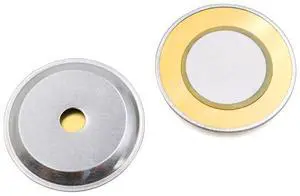 30pcs 27mm Copper Plate with Aluminum Casing Piezoelectric Buzzer Sound Cavity Disc for Acoustic Microphone Pickup 30pcs 27mm Copper Plate with Aluminum Casing Piezoelectric Buzzer Sound Cavity Disc for Acoustic Microphone Pickup