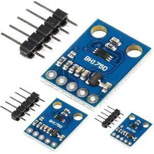 3pcs BH1750 Light Sensor Module Compatible with Arduino, Digital Light Intensity Illumination Sensor GY-302 BH1750FVI 3pcs BH1750 Light Sensor Module Compatible with Arduino, Digital Light Intensity Illumination Sensor GY-302 BH1750FVI